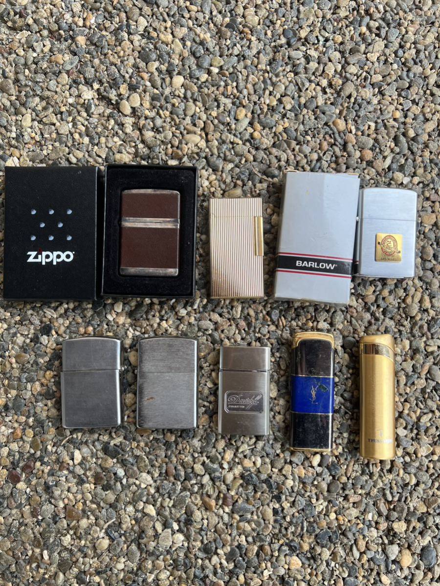 1円～　喫煙具 ZIPPO ジッポーライター　ブランドライターなど まとめ　8点