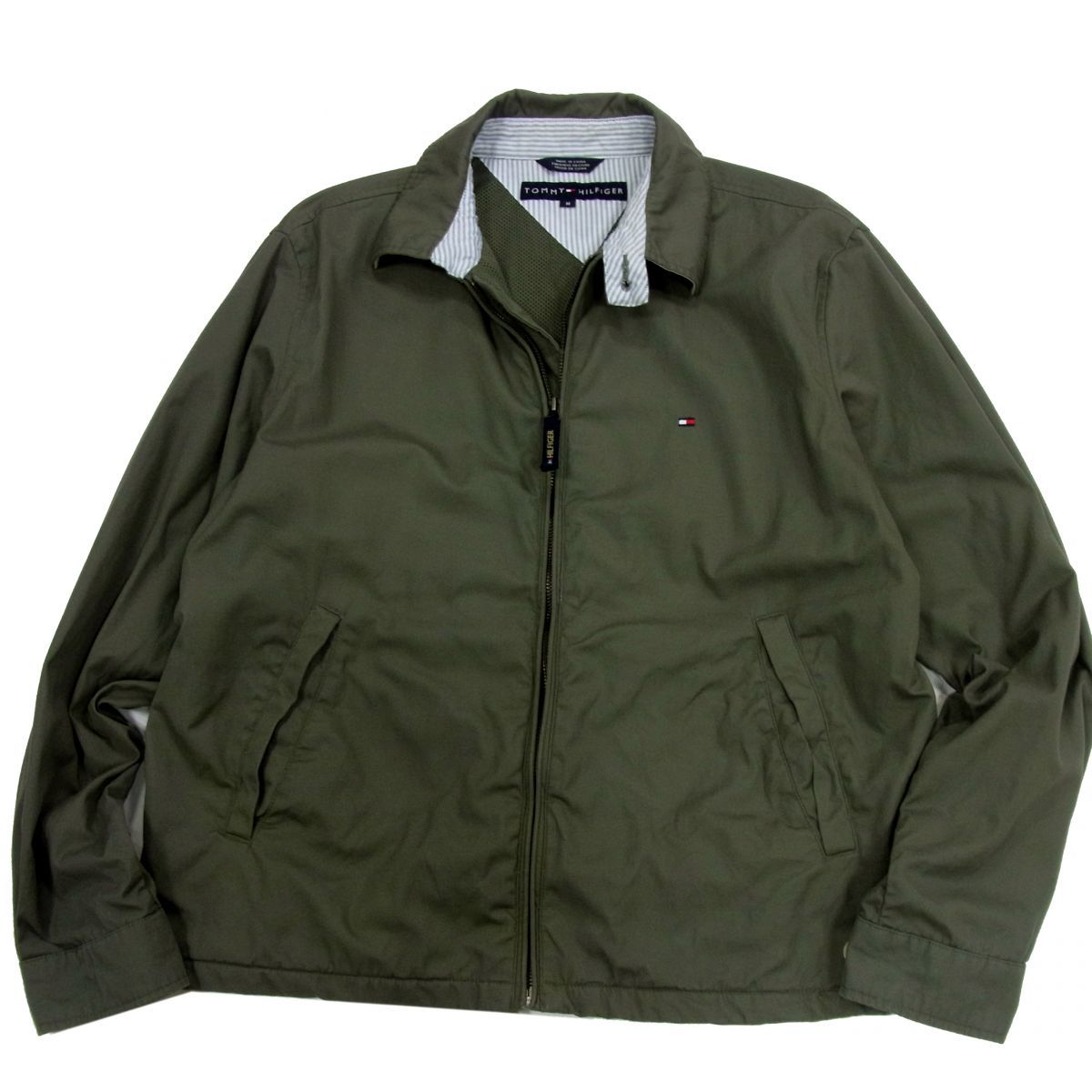 □TOMMY HILFIGER トミーヒルフィガー スイングトップ ドリズラー