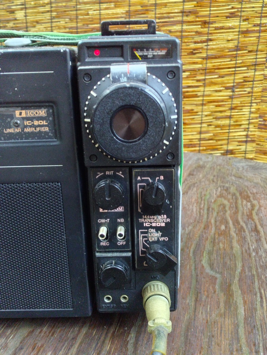 ICOM IC-202トランシーバー ICOMIC-3PS AC電源IC-20Lリニア