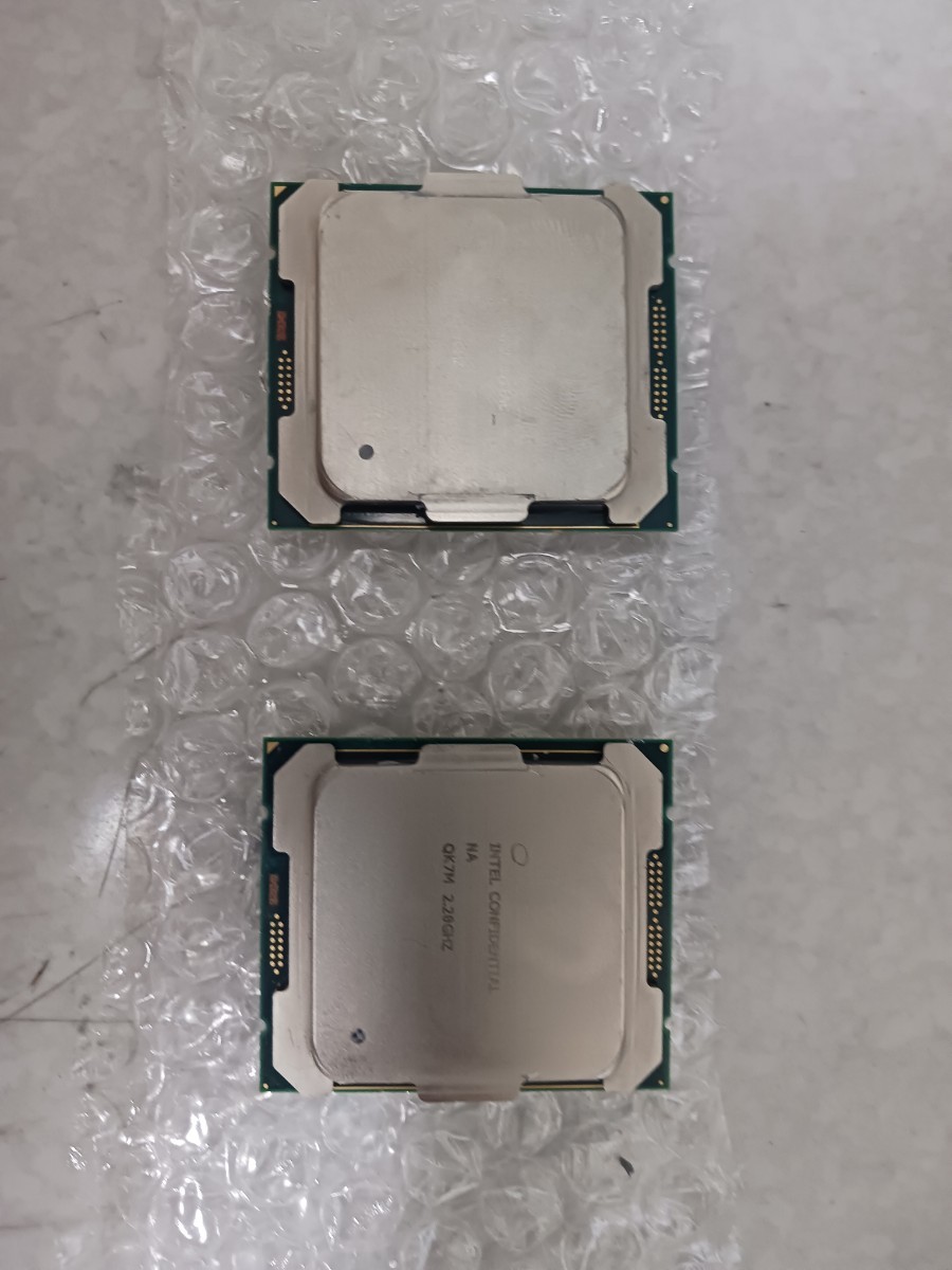 Xeon E5 2698 v4 QS 2こセット