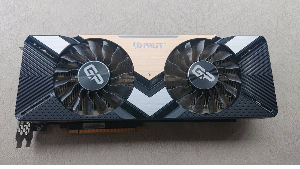 ジャンク品 Palit GeForce RTX2080Ti 11GB DUAL 【グラフィックボード