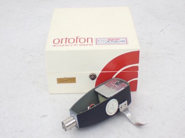 ortofon モノラル専用 MCカートリッジ CG-25D ケース付き audionix期 オルトフォン ▽ 6AC08-15