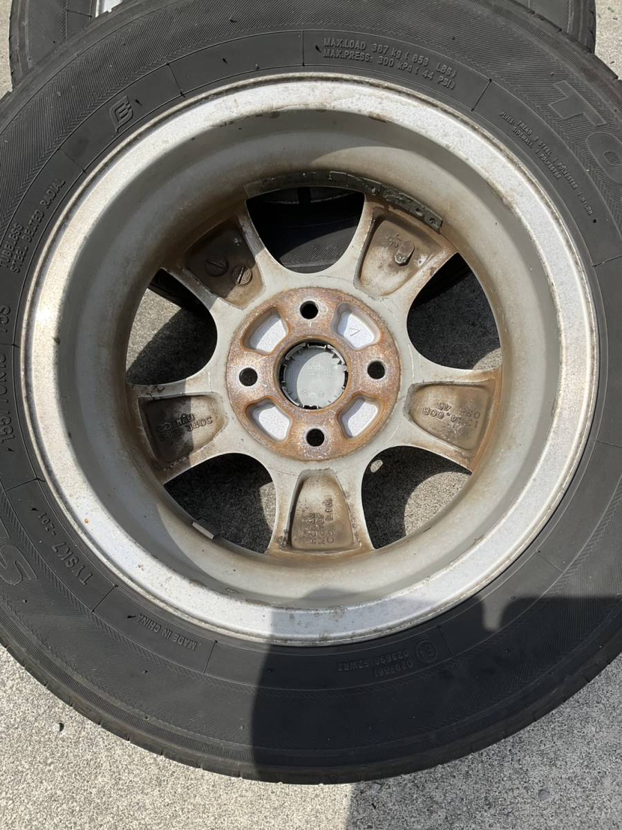 車 バモス 純正ホイール 4本 13インチ