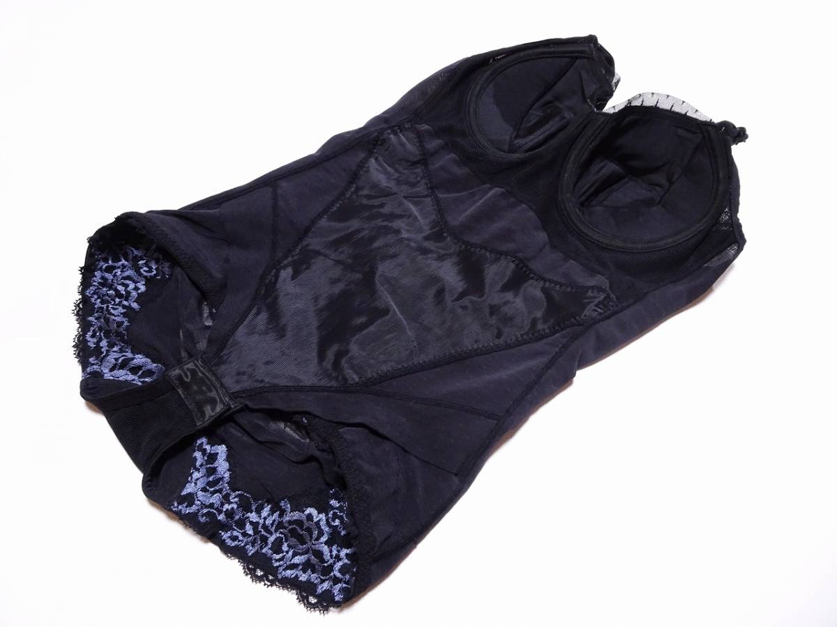 ◇マルコ リュミエス ボディスーツ D75L ノワール 補正下着 ② マルコ