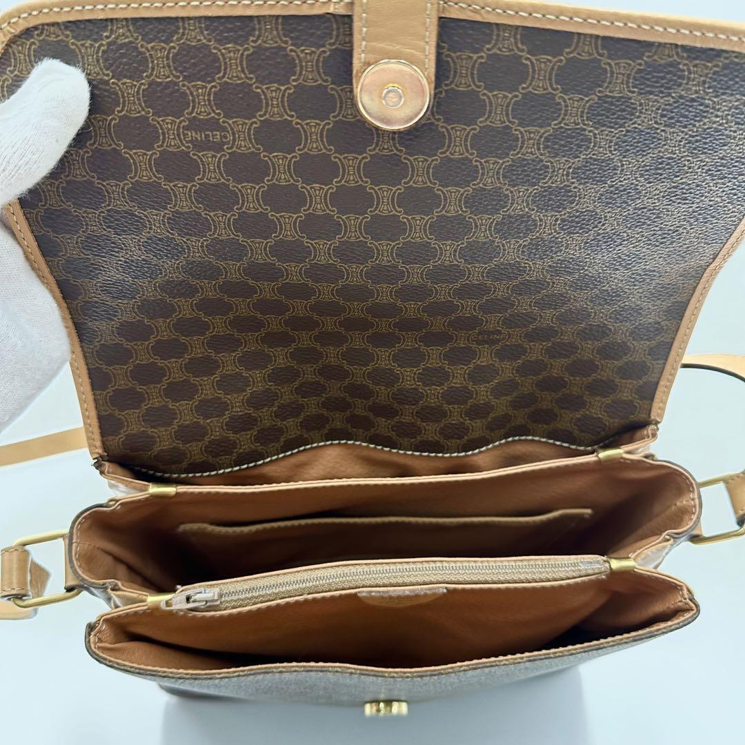 トリオンフ ショルダーバッグ マカダム セリーヌ マカダム柄 CELINE