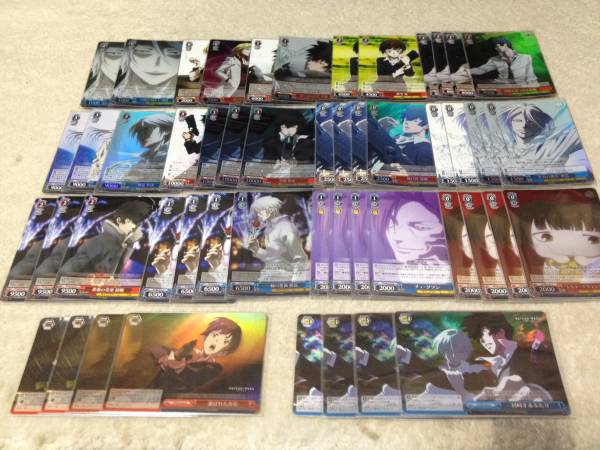WS ヴァイス サイコパス デッキ&デッキパーツ 槙島 狡噛 即決 