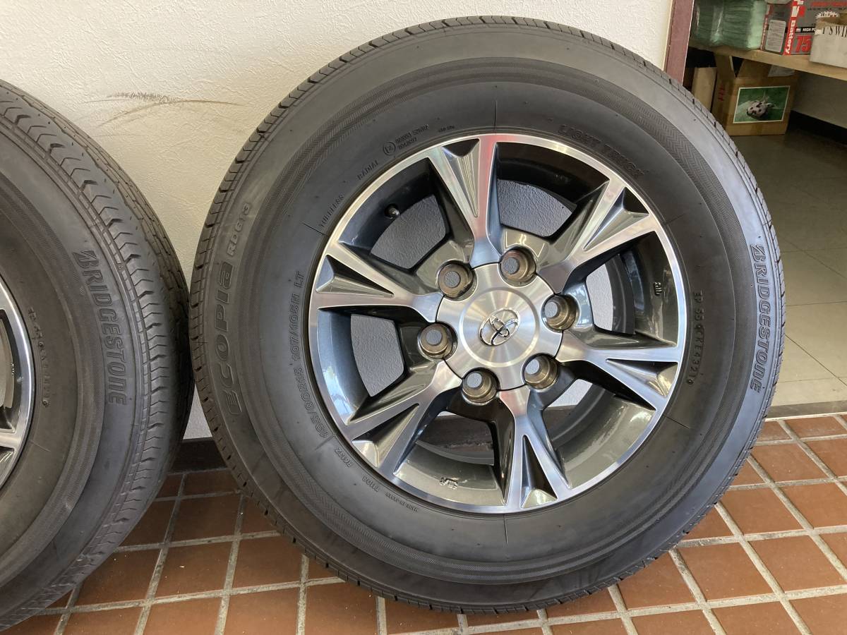 ハイエース 200系 純正 オプション 15インチアルミホイール 195/80R15  