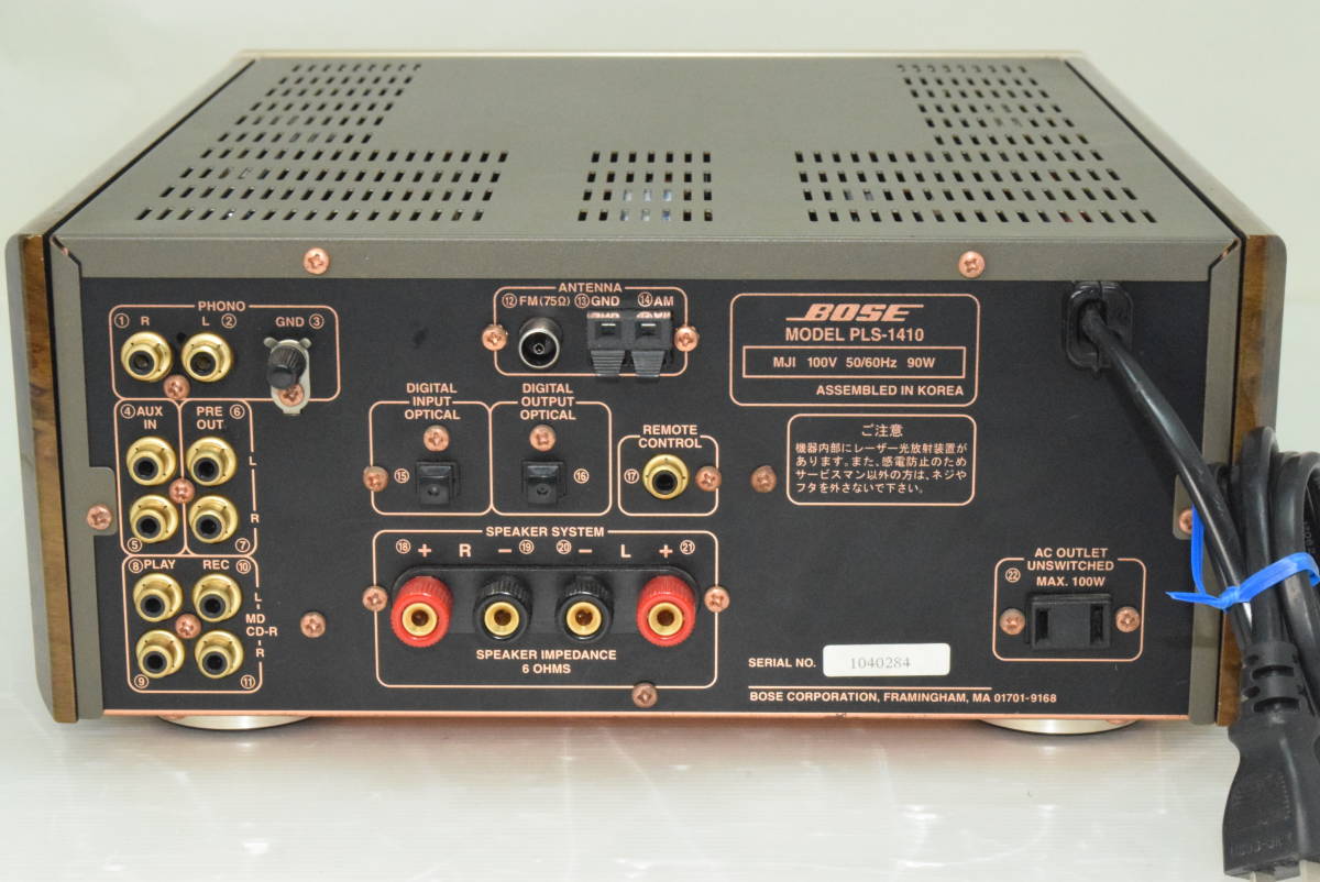 BOSE PLS-1410 CDデッキ アンプ コンポ