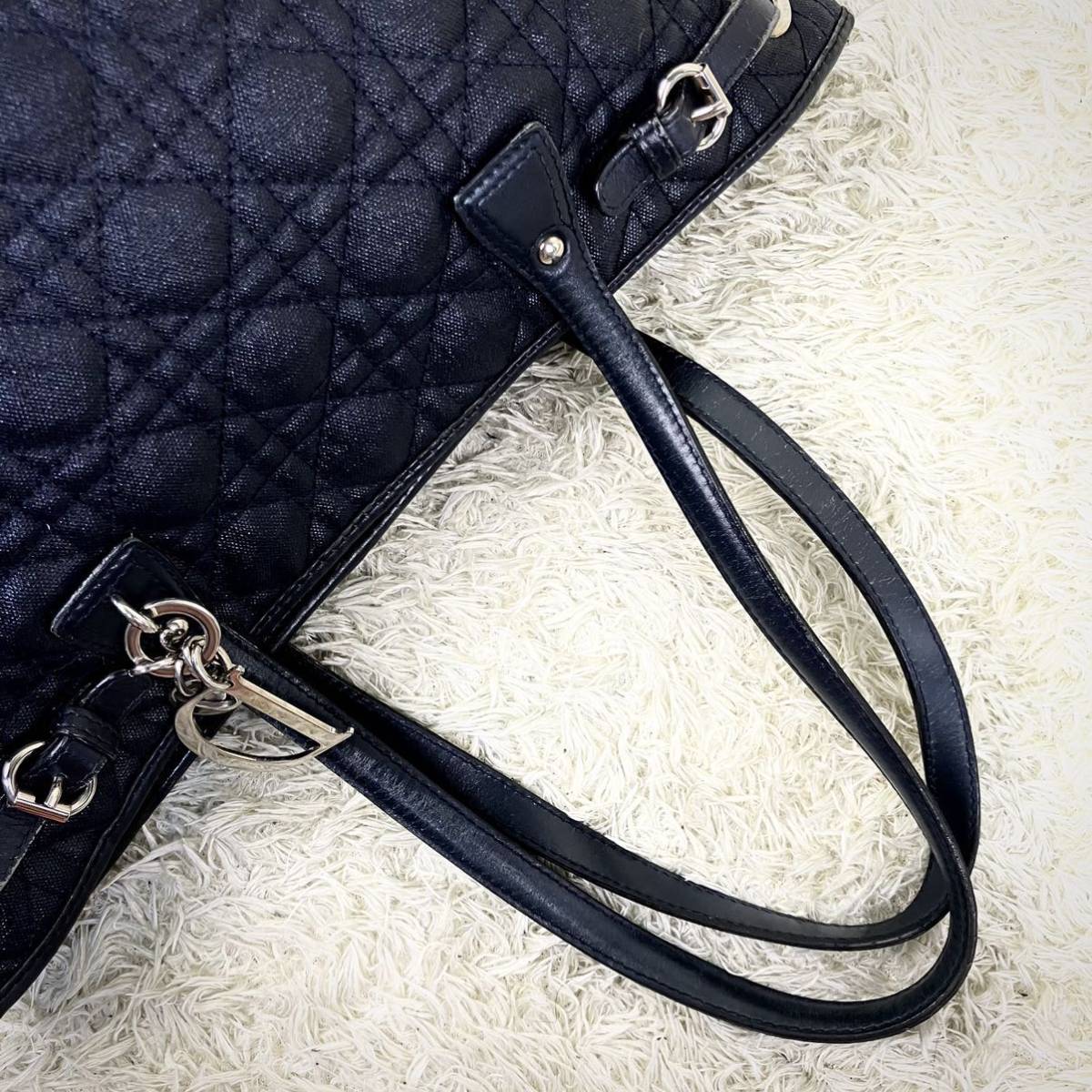 1円 クリスチャンディオール Christian Dior カナージュ コーティング 