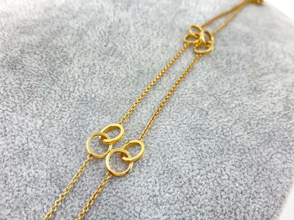 BGAA6014】Tiffany & Co ティファニー インターロッキング ネックレス