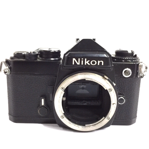 Nikon FE ブラックボディ NIKKOR 50mm 1:1.4 現状品 262 □Nikon FE