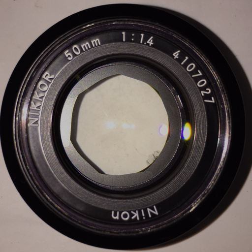 Nikon FE ブラックボディ NIKKOR 50mm 1:1.4 現状品 262 □Nikon FE