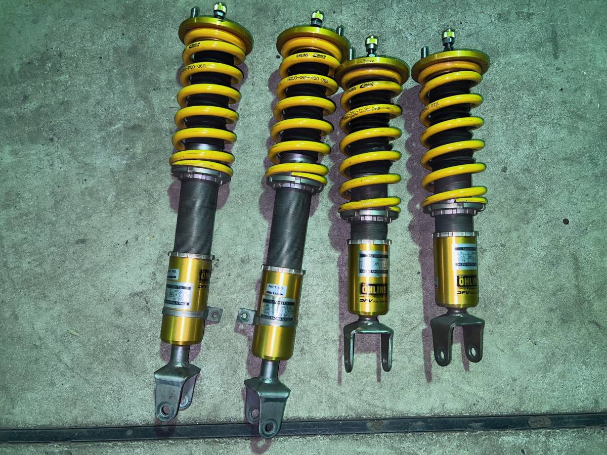 OHLINS オーリンズ S2000 AP1 AP2 DFV フルタップ 全長式 車高調 サス