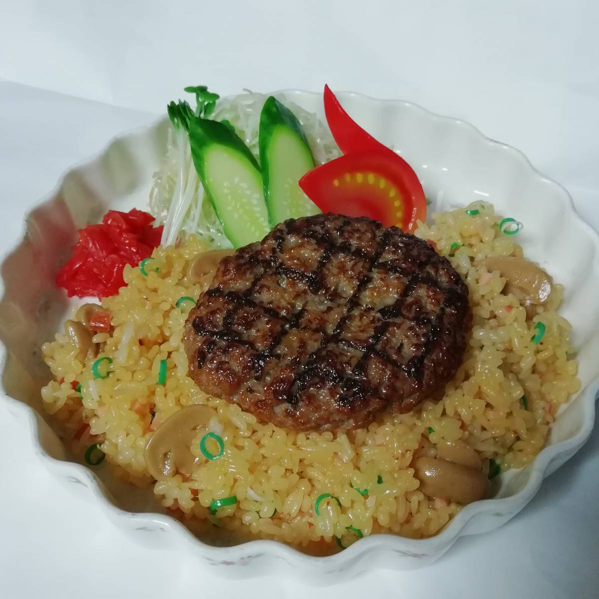 ハンバーグ 食品サンプルハンバーグ 食品サンプル 1個 イムラサンプル