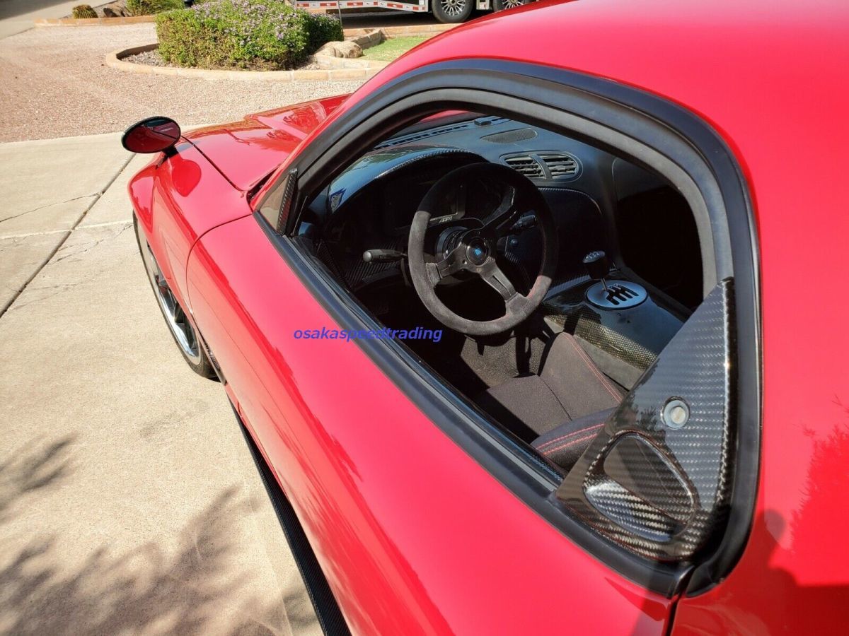 RX-7 FD3S カーボン製 ドアアウターハンドル ミラーカバー ドアノブ 