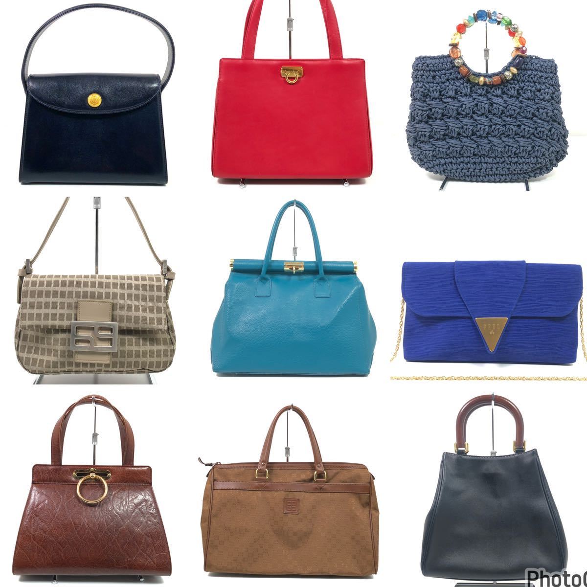 ☆良品-美品☆ GIVENCHY アリスバーリー FRESCA La Fomme Verte JE TAIME cappeLLi など バッグ まとめて9点 