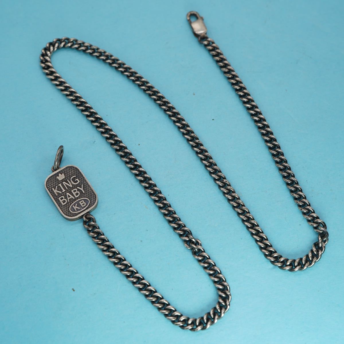 Moi-même-Moitié | Cross Moi-meme-Moitie Jewel Pendant Blue (2018
