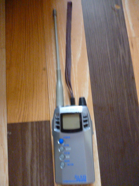 アルインコ　航空無線・鉄道中空キャンセラー登載マルチ受信機　DJ-X3S　作動ジャンク