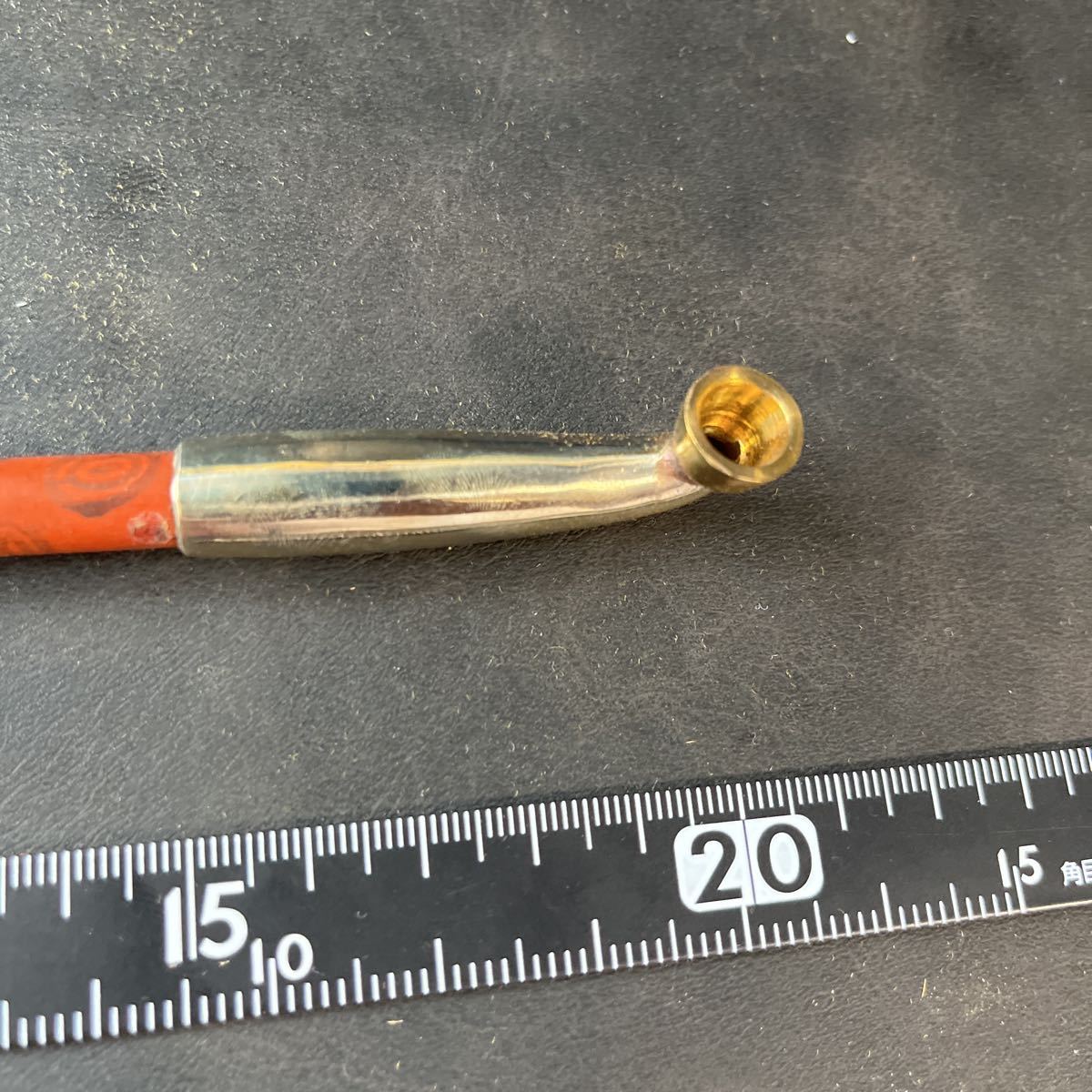 木製たばこ入 煙管筒 キセル 喫煙具3点セット キセル長さ約21cm