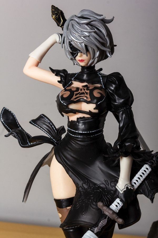 × | Dollfie ドルフィードリーム ニーア オートマタ 33cm hunter2B 完成品 フィギュア 塗装済み フィギュア 改造 外箱あり pvc H