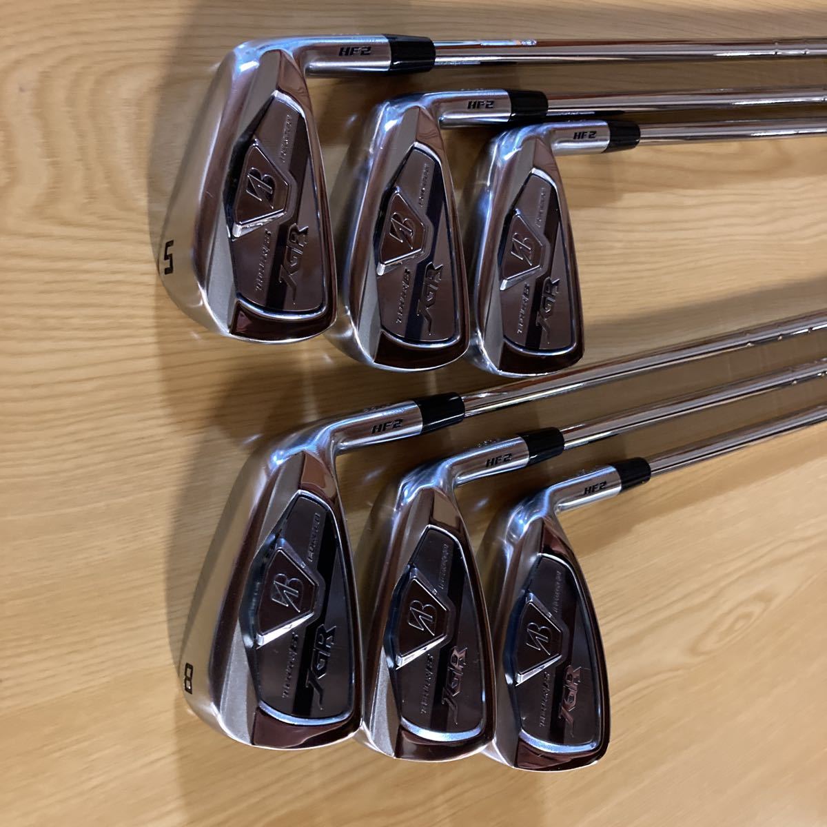 中古品 TOUR B JGR HF2 FORGED 5番～9番.Pw 6本セット メーカー純正 N.S.PRO MODUS3 TOUR 105 S _9