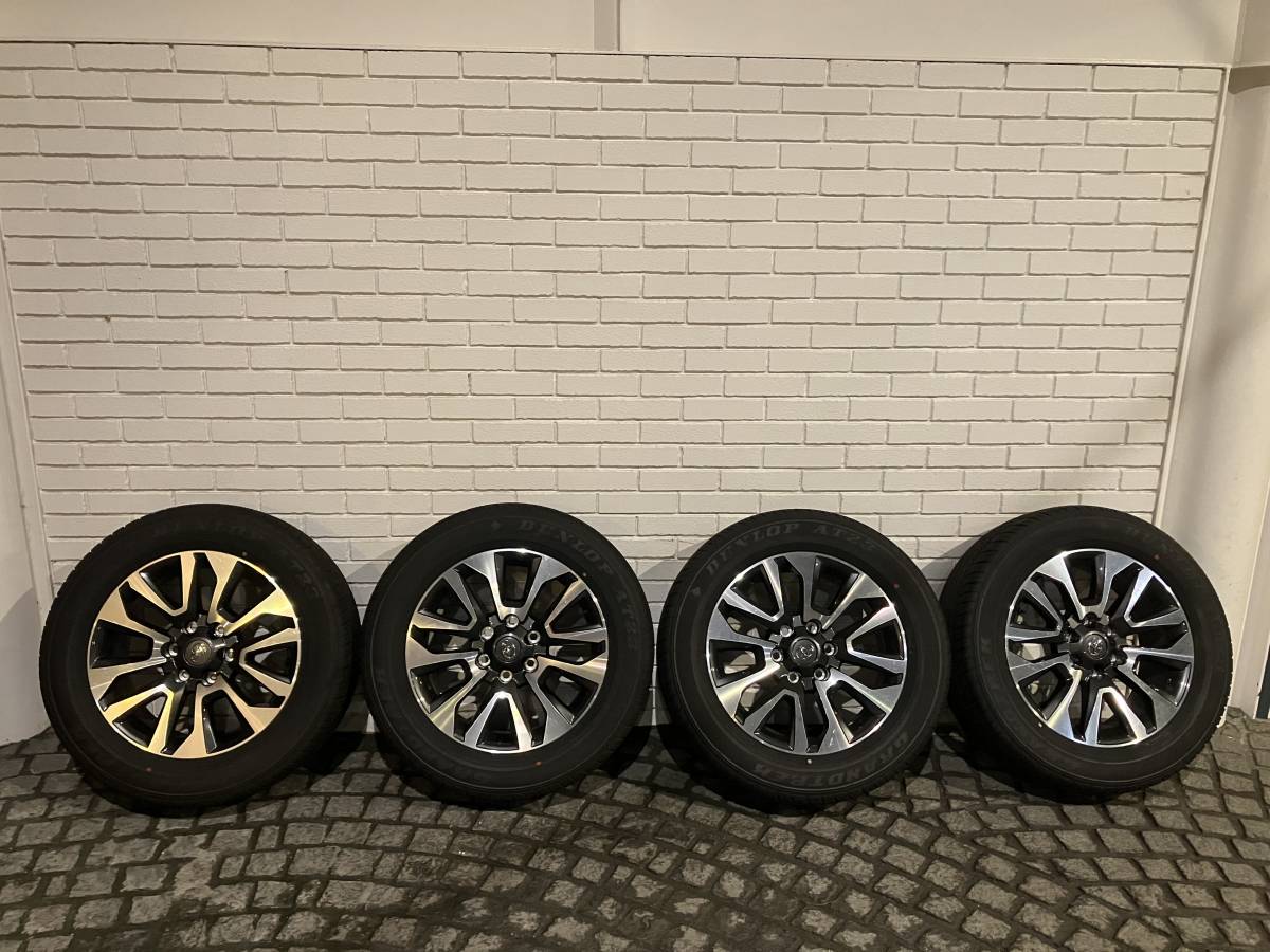 新車外し】プラド 150 後期 純正オプション 19インチホイール・タイヤ