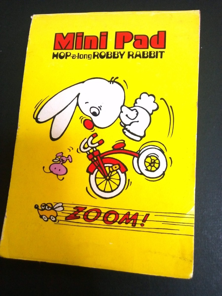 サンリオ◇ノートセット☆1975年ロビーラビット2冊☆1982年ウサギ