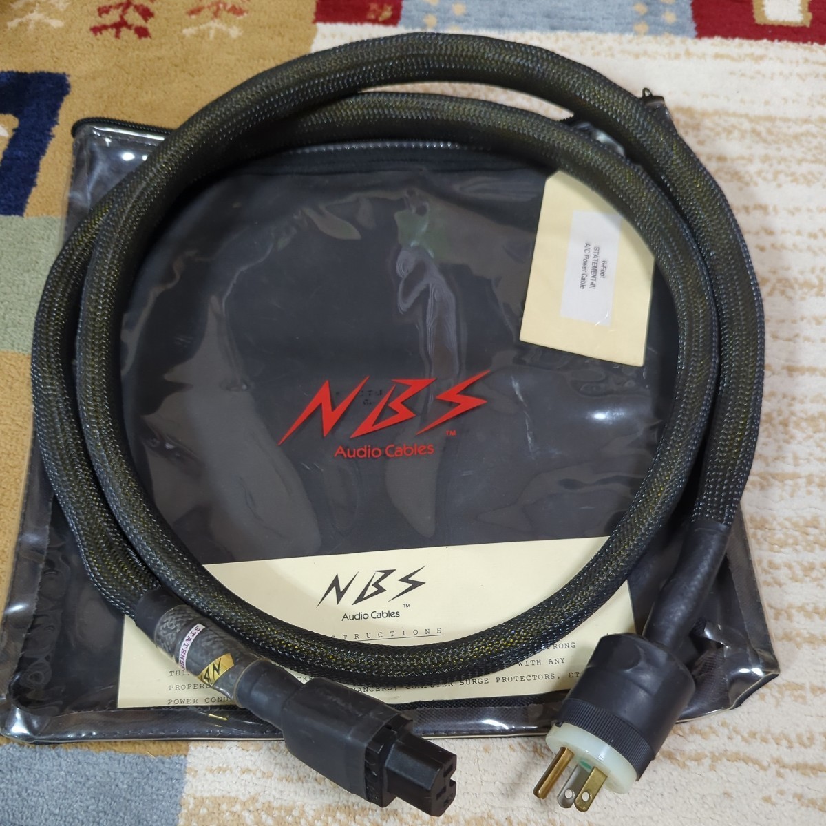NBS STATEMENT3 電源ケーブル 1.8m