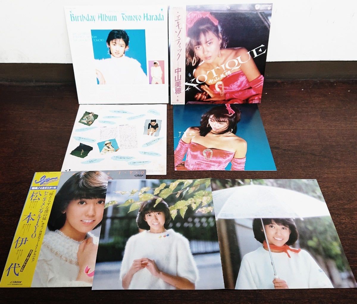 80年代 女性アイドル レコードまとめ 19枚セット 原田知世 小泉今日子 