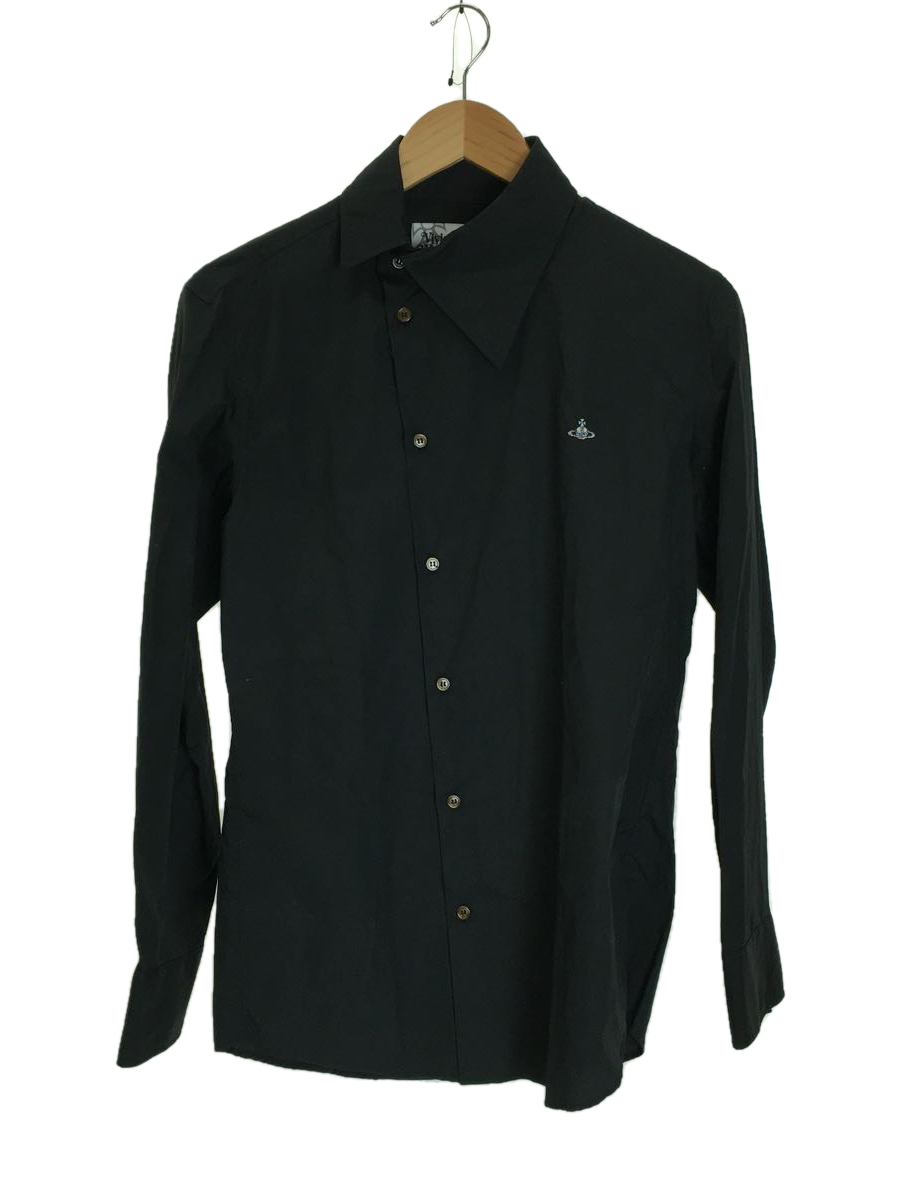 Vivienne Westwood MAN◆長袖シャツ/46/コットン/BLK/299004