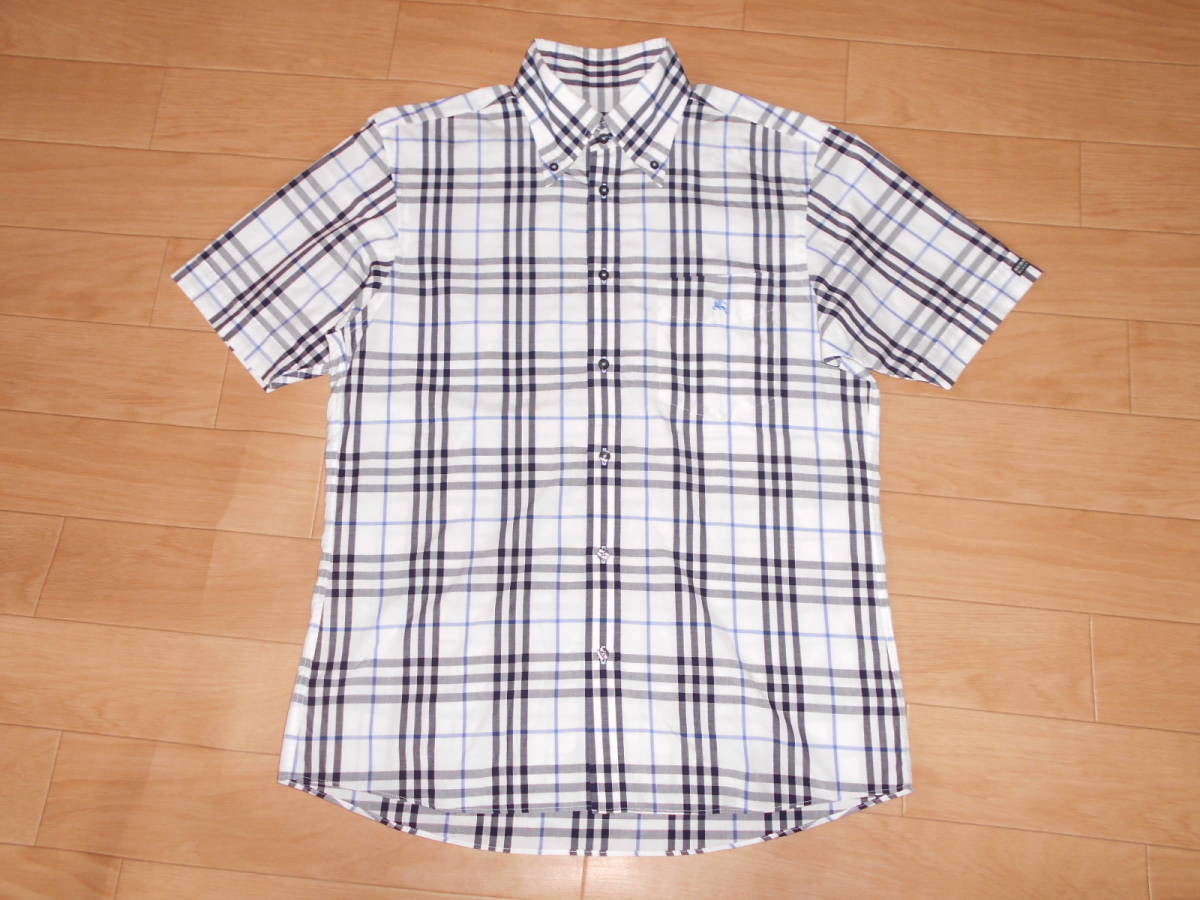 ノバチェック BURBERRY BLACK 半袖シャツ -バーバリー 2026年最新Yahoo 