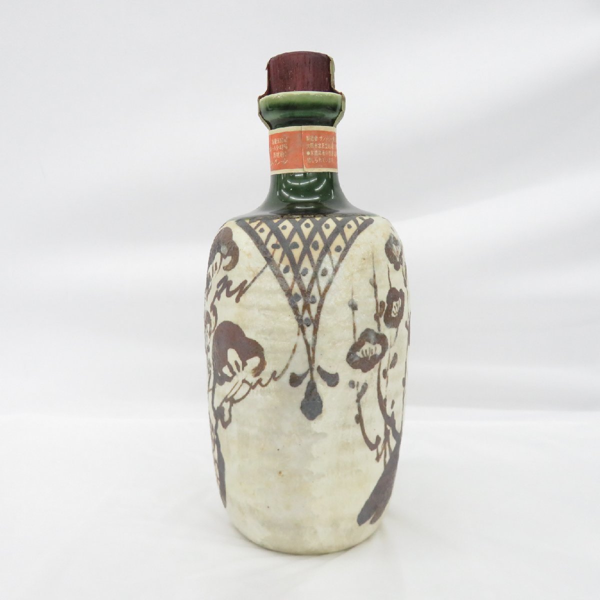 サントリー　松竹梅 文徳利瓶 空箱です サントリー 松竹梅 文徳利瓶 空箱です サントリースペシャルボトル