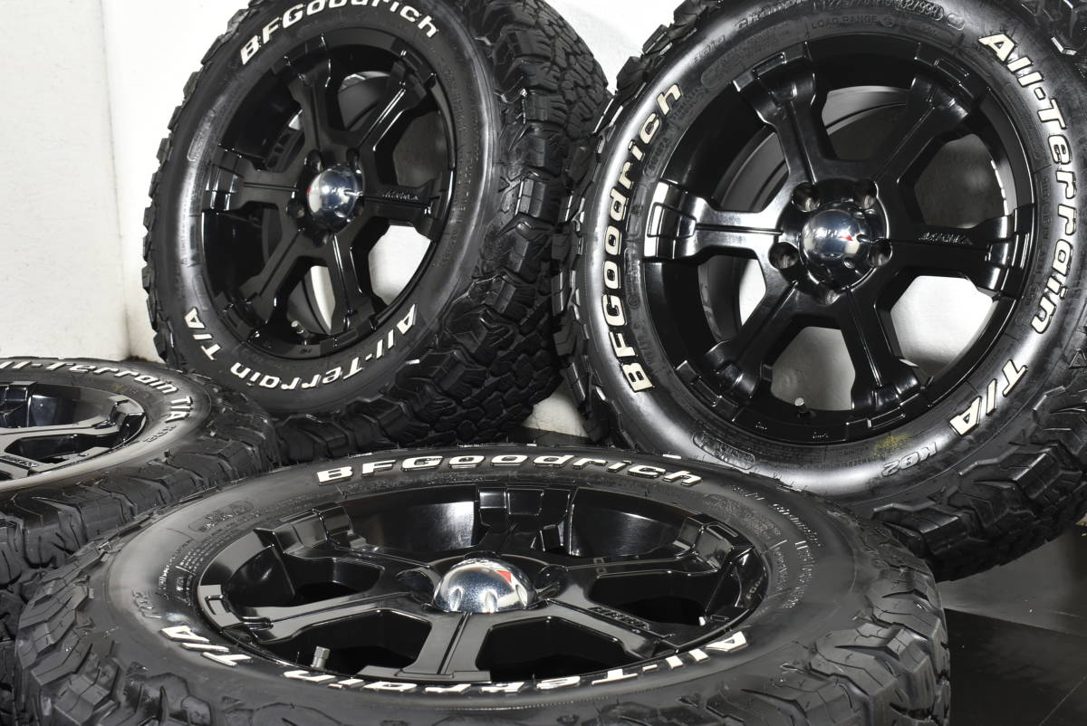 ☆MKW MK-36 16インチ☆PCD114.3 7J +35☆BFグッドリッチ 