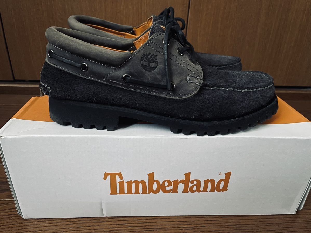 Timberland ティンバーランド Authentic 3eye Classic Lug DARK GREY