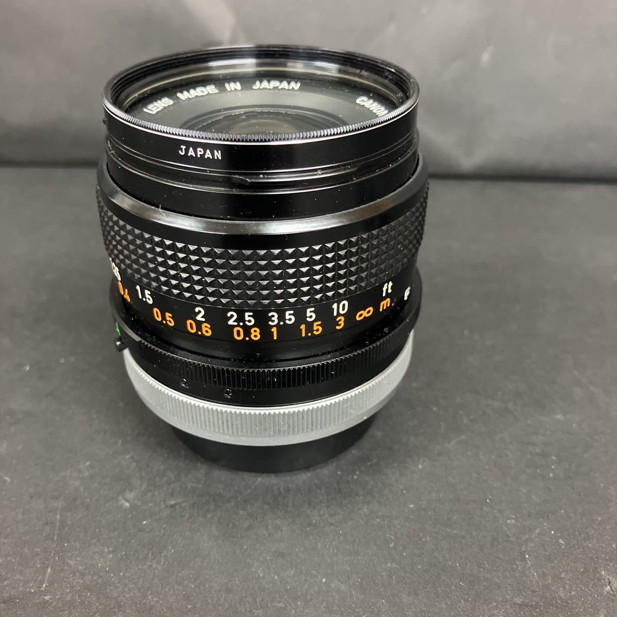 Z0778 希少 Canon キャノン レンズ FD 28mm 1:2.8 S.C. toshiba 55mm