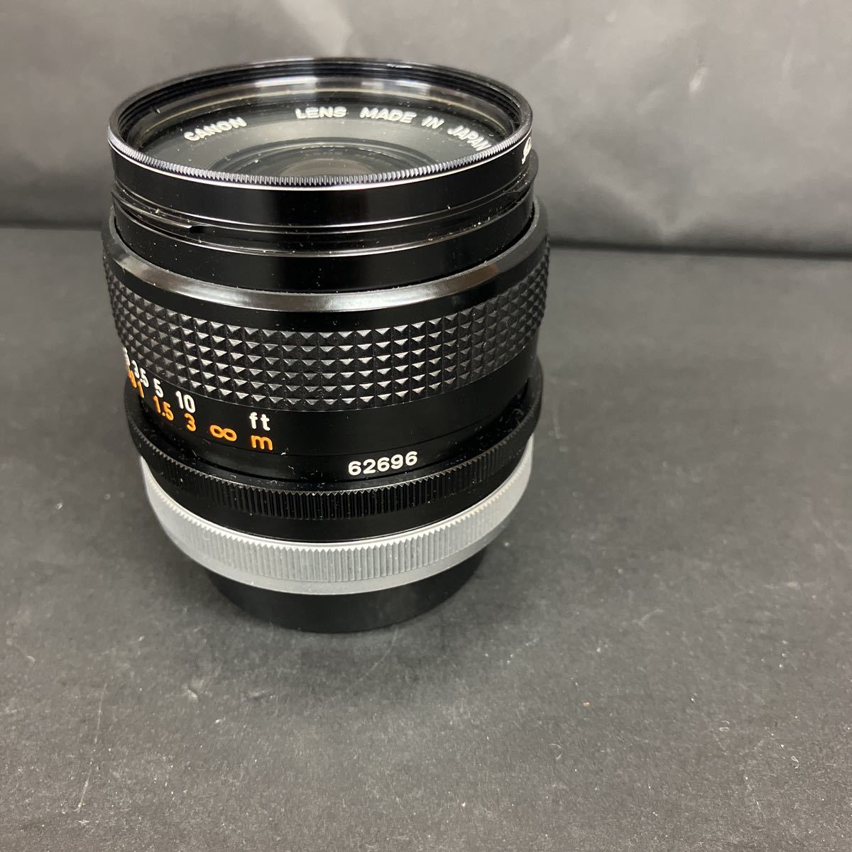 Z0778 希少 Canon キャノン レンズ FD 28mm 1:2.8 S.C. toshiba 55mm