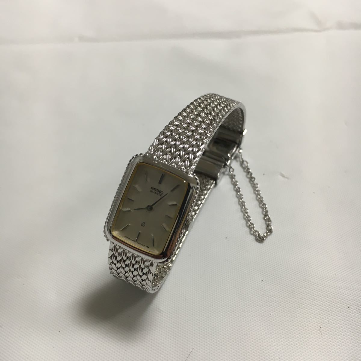 美品 電池交換済 SEIKO 20JEWELS レディース 腕時計 2針 1400-5143