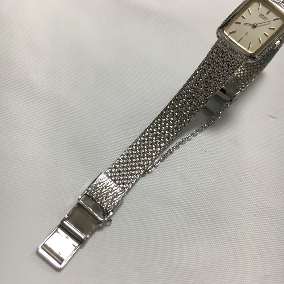 美品 電池交換済 SEIKO 20JEWELS レディース 腕時計 2針 1400-5143