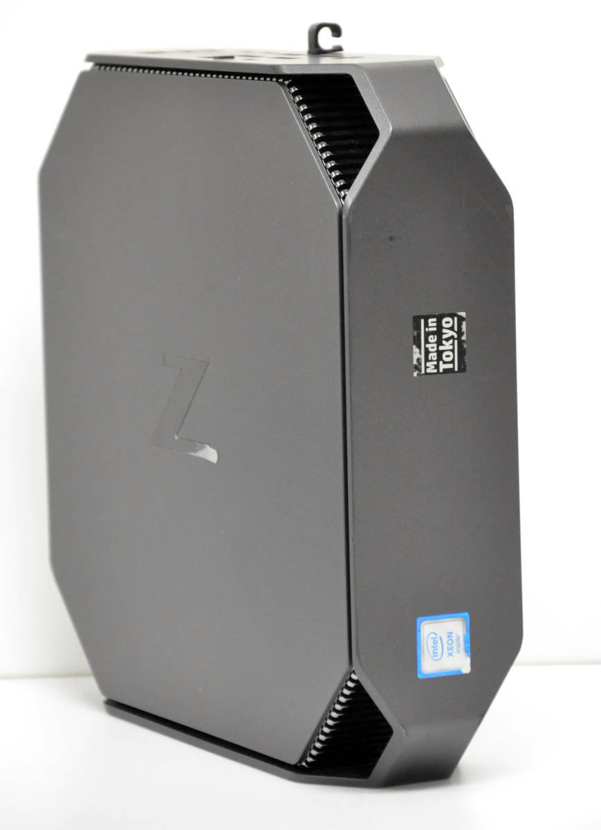 ☆ 1円スタート！ [736] ☆ hp Z2 Mini G3 Workstation QC Xeon E3-1225 v5