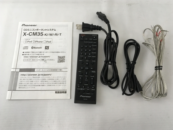 訳あり】Pioneer X-CM35-K パイオニア ミニコンポ 黒 Pioneer X-CM35-T