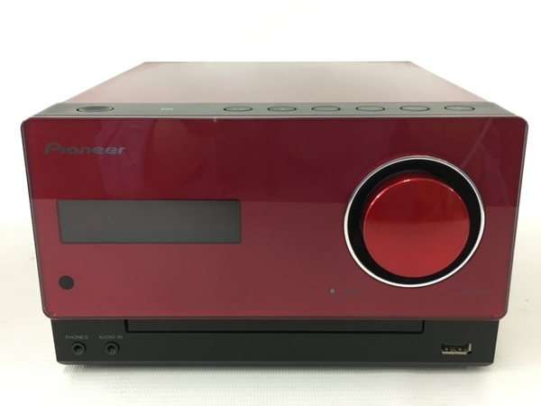 Pioneer X-CM35-R CDミニコンポ 2015年 オーディオ CDプレイヤー