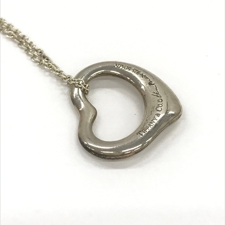 BGAC0024】Tiffany & Co. ティファニー オープンハート ネックレス