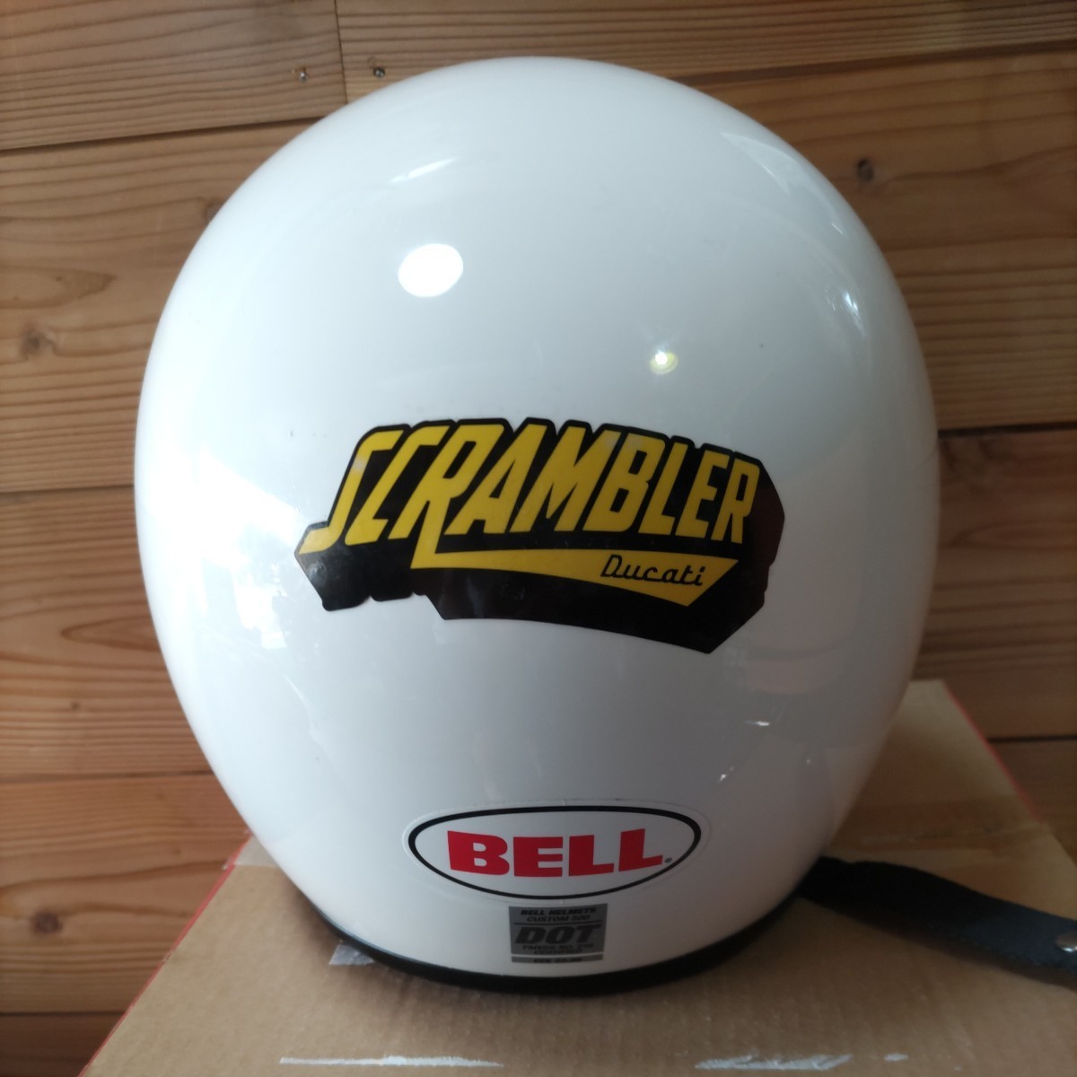 BELL CUSTOM 500ベル ジェットヘルメット XLサイズ ホワイト (XLサイズ 