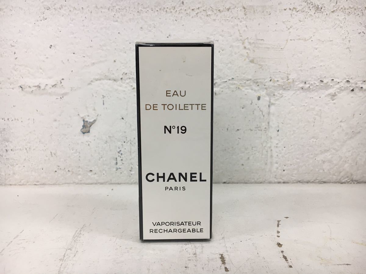 n0707-12★ 未開封 香水 CHANEL シャネル No19 オードトワレ 50ml EAU DE TOILETTE