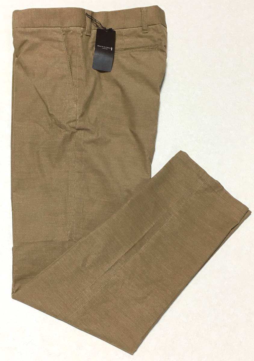 MACKINTOSH LONDON　コーデュロイストレッチパンツ　90　ベージュ　マッキントッシュ　三陽商会 　定価25.300円