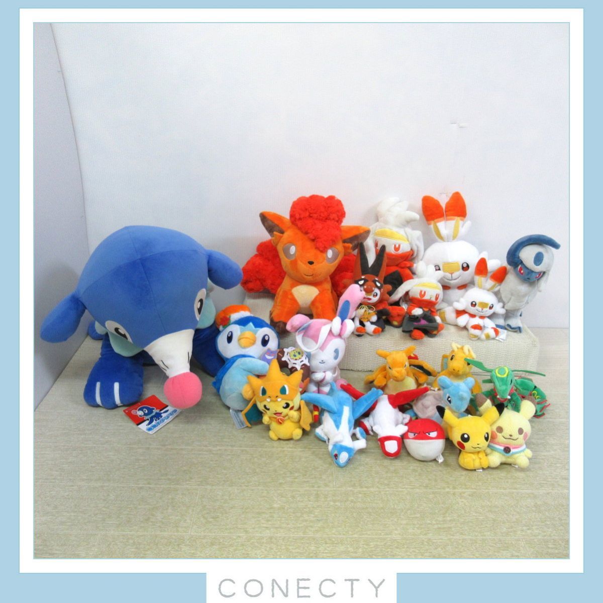 ポケモンセンター ポケモン マスコット ぬいぐるみ 紙 まとめて40体 