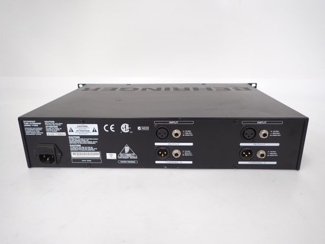 BEHRINGER TUBE ULTRAGAIN MODEL T1953 真空管 2chマイクプリアンプ