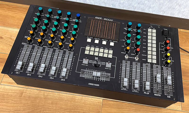 音響・映像のSSR株式会社 SSR-5000 技 WAZA DJ 名器特注品 ミキサー