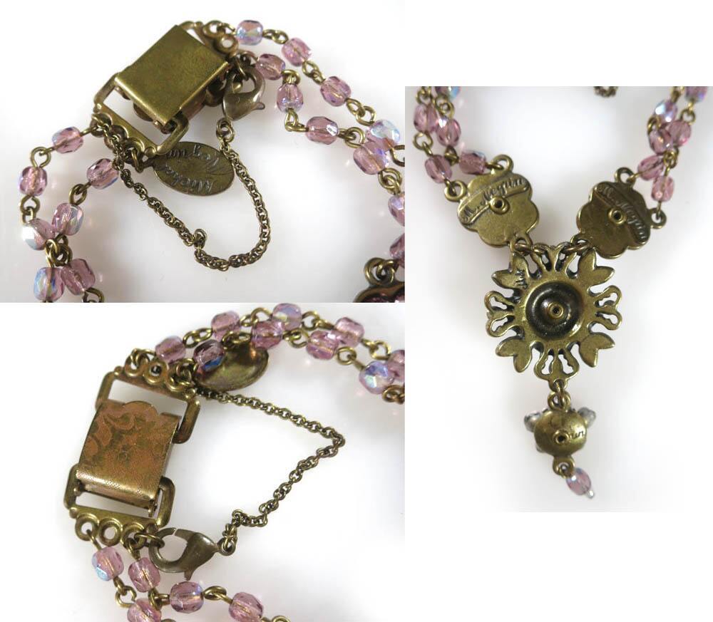 Michal Negrin ゴールド フラワーブレスレット Michal Negrin ゴールド フラワーブレスレット Michal Negrin ゴールド