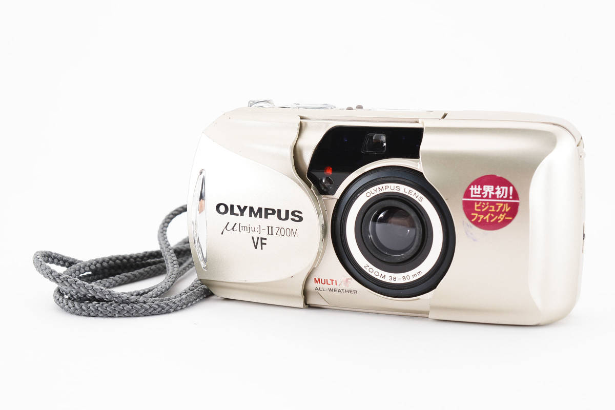 ☆1円～ OLYMPUS オリンパス μ[mju:]-ⅡZOOM VF LENS ZOOM 38-80mm